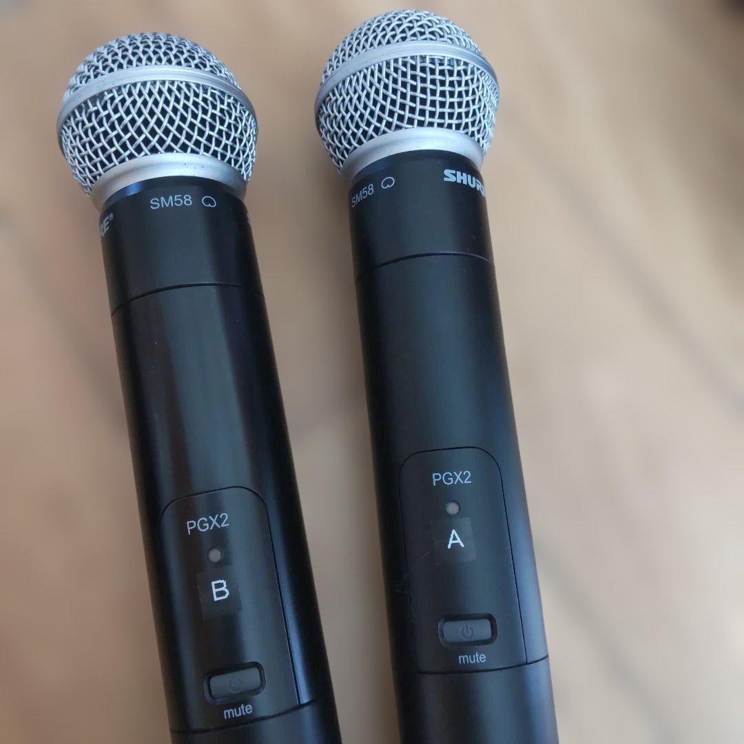 SHURE ワイヤレスシステム PGXシリーズ 2ch