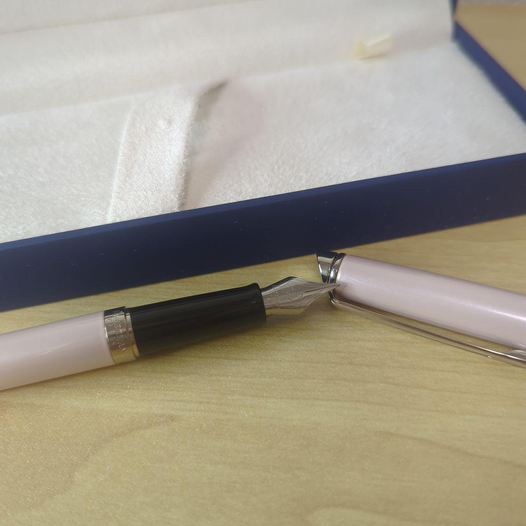 WATERMAN ピンク 万年筆 専用ケース付き