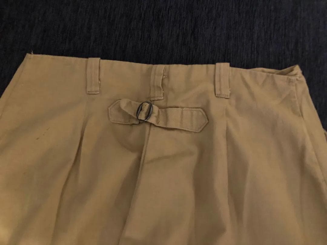 50s Cinch Buckle Chino Pants ベージュ