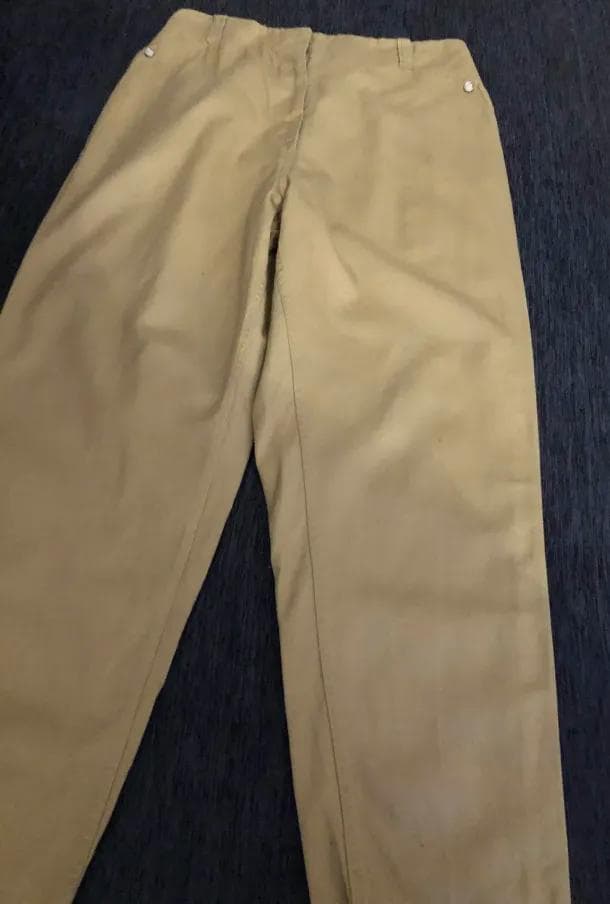 50s Cinch Buckle Chino Pants ベージュ