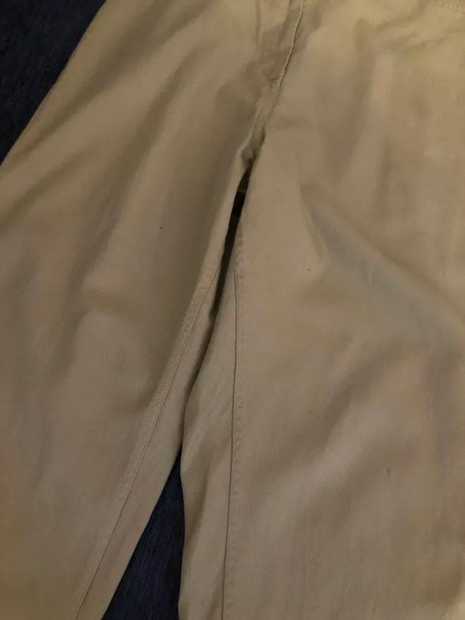 50s Cinch Buckle Chino Pants ベージュ