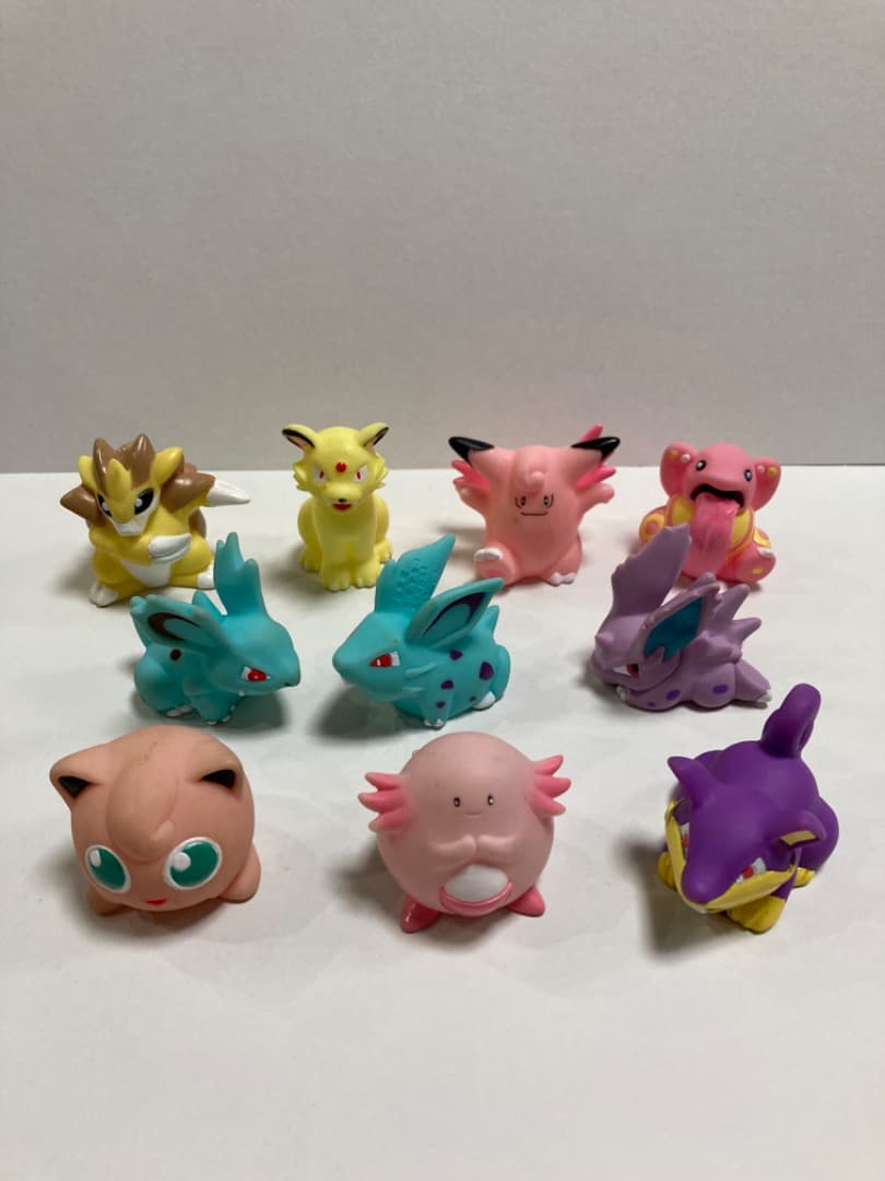 激レア1990年代　初代ポケモン 指人形 ソフビ　72匹