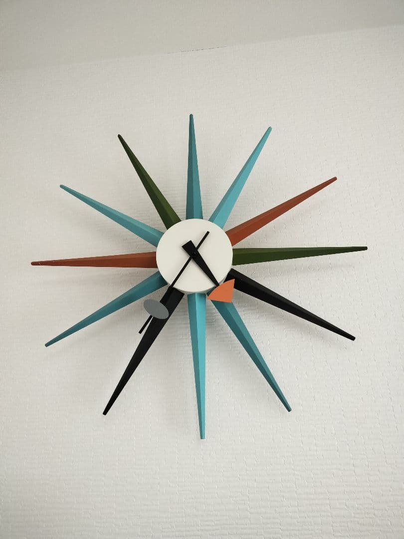 ど*ぴ様 （正規品）Vitra 　ジョージ・ネルソンSunburst Clock