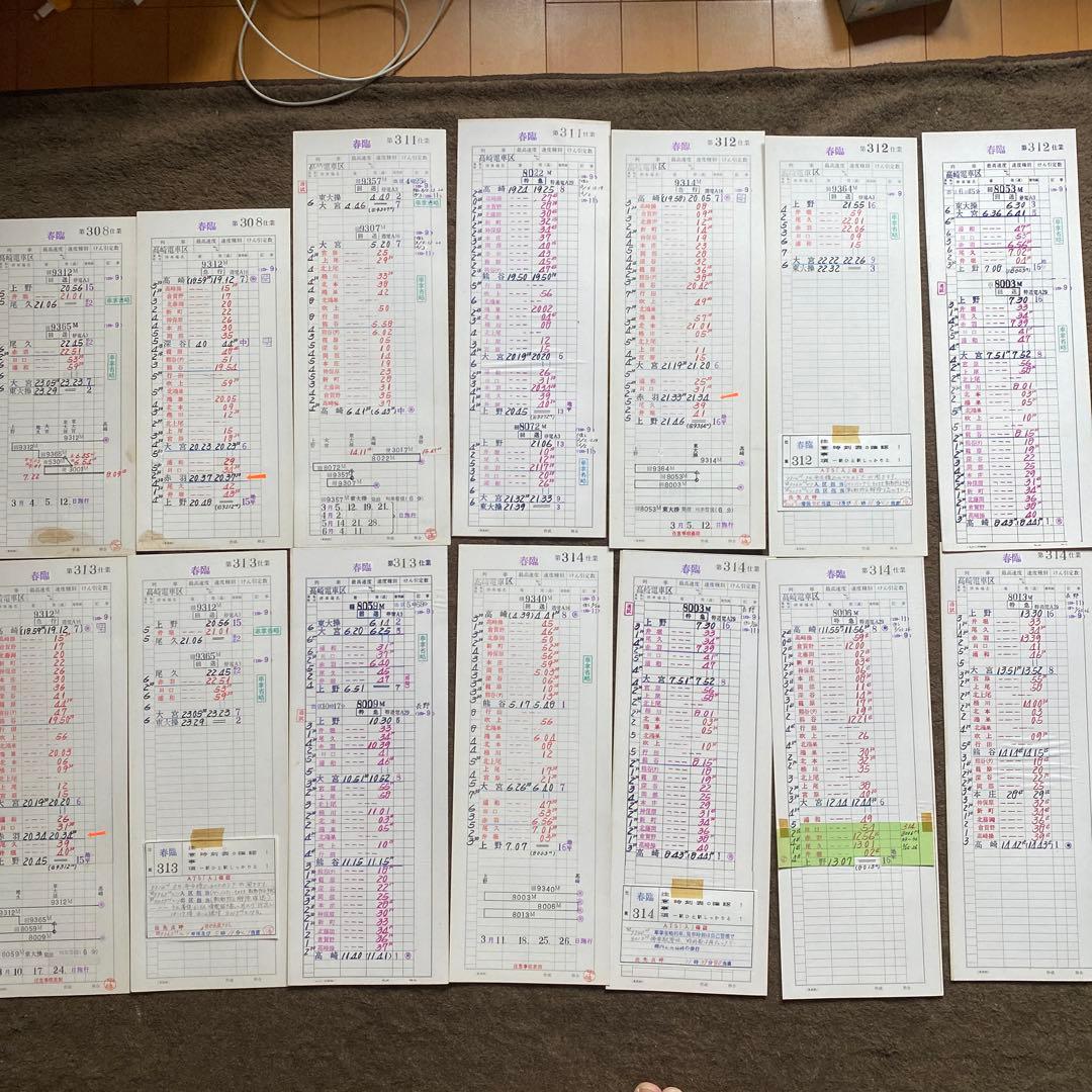鉄道　スタフ　春臨③