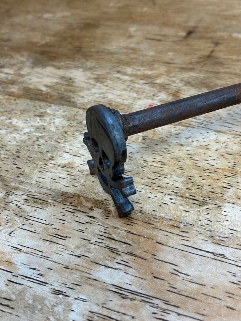 ビンテージ　スカル　髑髏　骸骨　インダストリアル　ミッドセンチュリー 死神