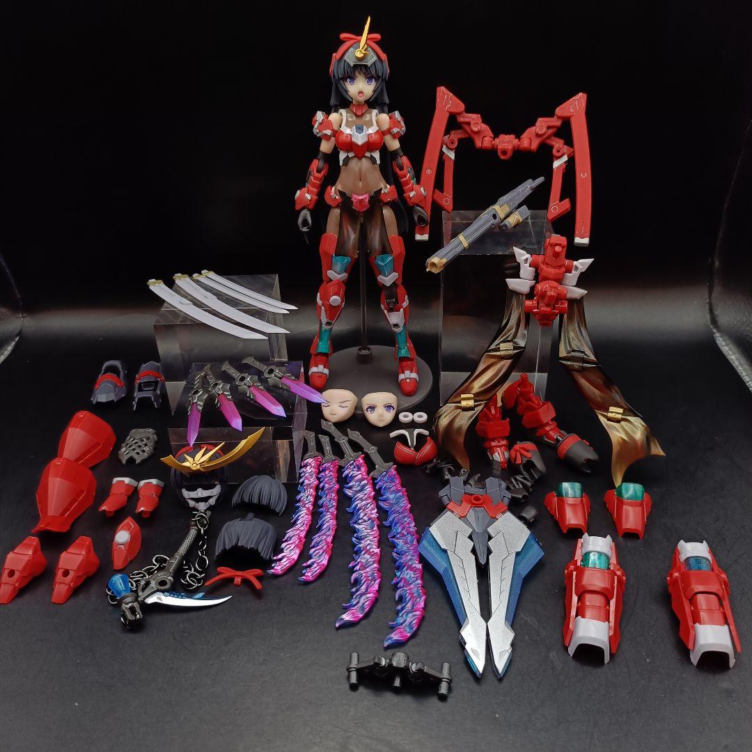 フレームアームズ・ガール　マガツキ崩天　コトブキヤ　塗装完成品　美少女プラモデル