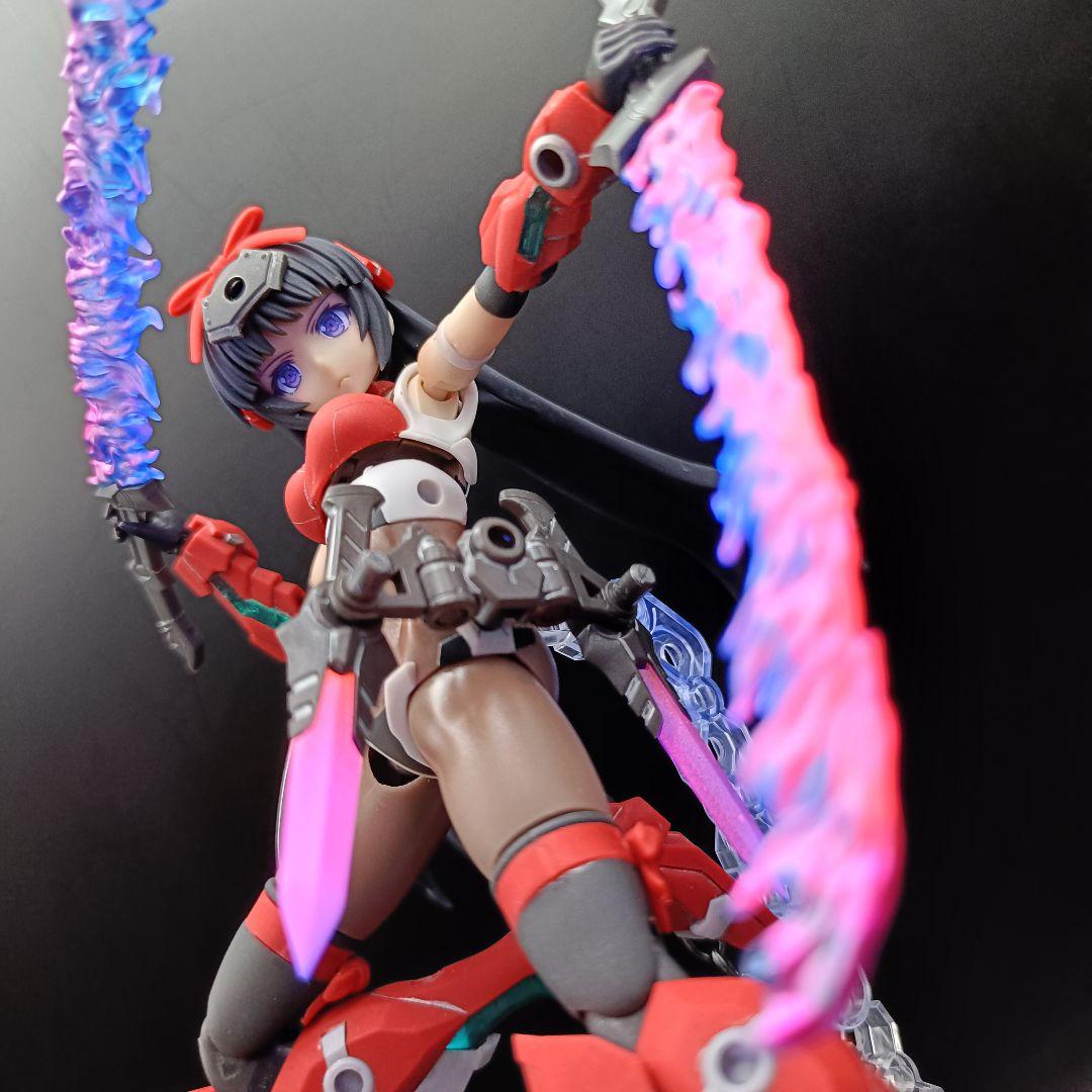 フレームアームズ・ガール　マガツキ崩天　コトブキヤ　塗装完成品　美少女プラモデル
