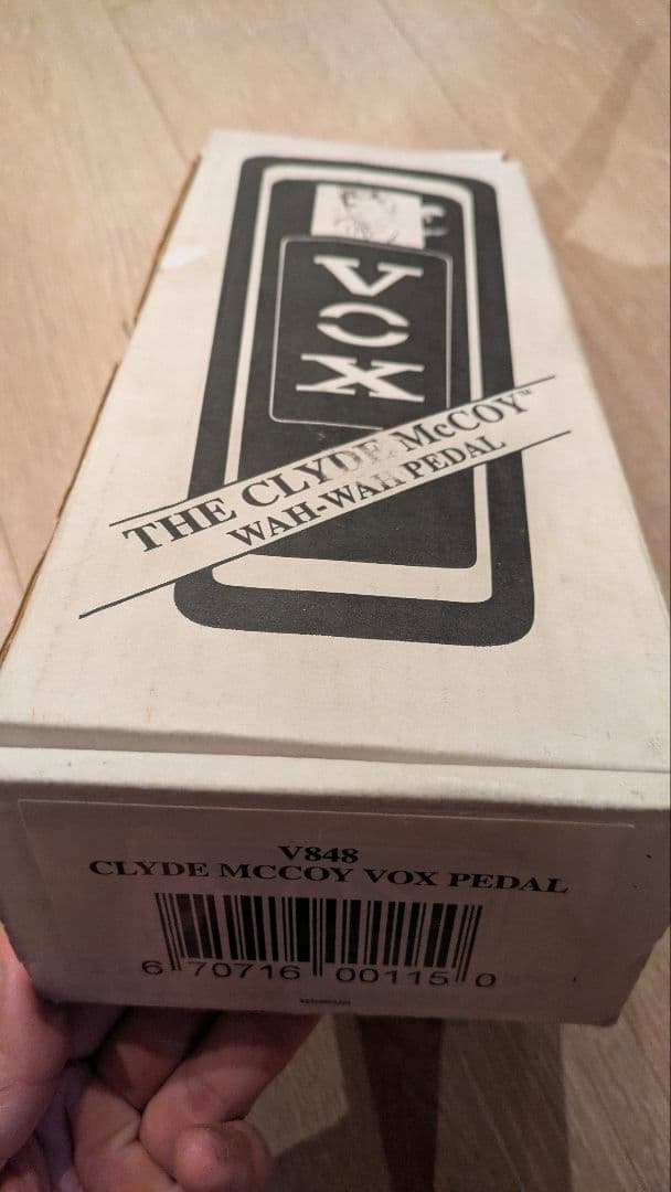 【カスタム】VOX V848 Wah Pedal 専用ケース付き