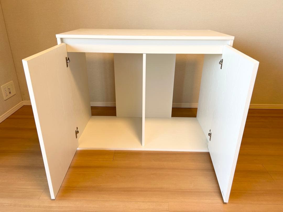 ジェックス GEX アクアラック ウッド 幅90×奥行き45cm水槽用 ホワイト