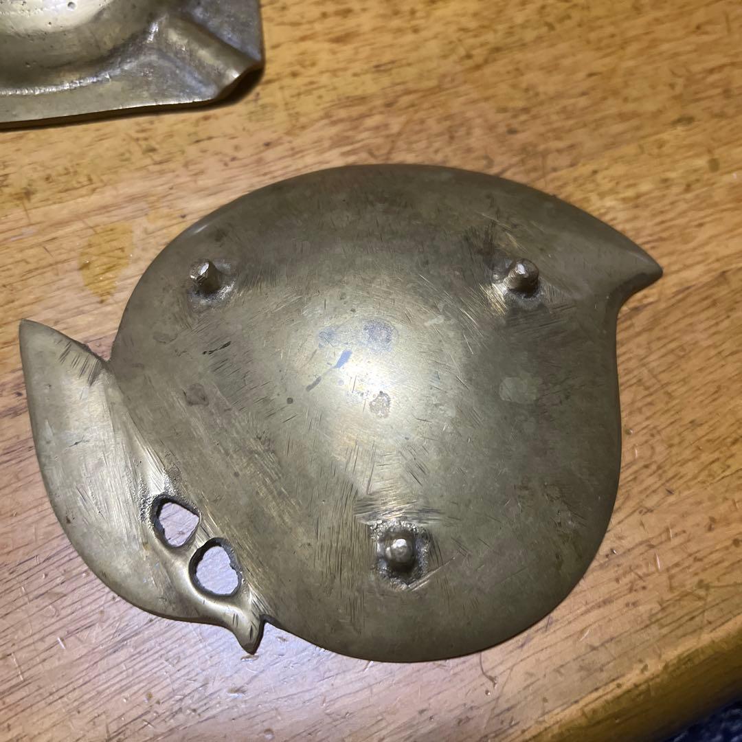 真鍮　灰皿　ヴィンテージ