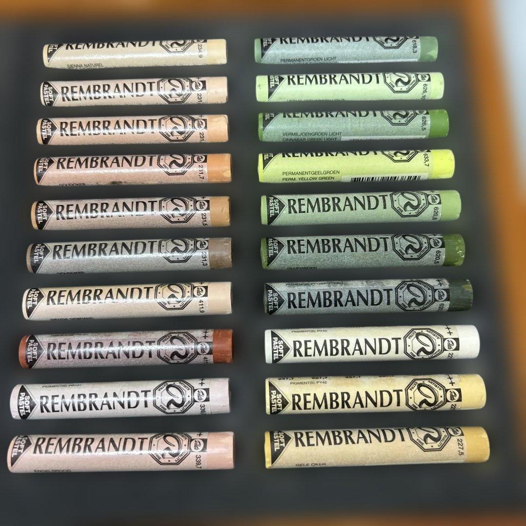 REMBRANDT ターレンス レンブラント　ソフトパステル　100本セット