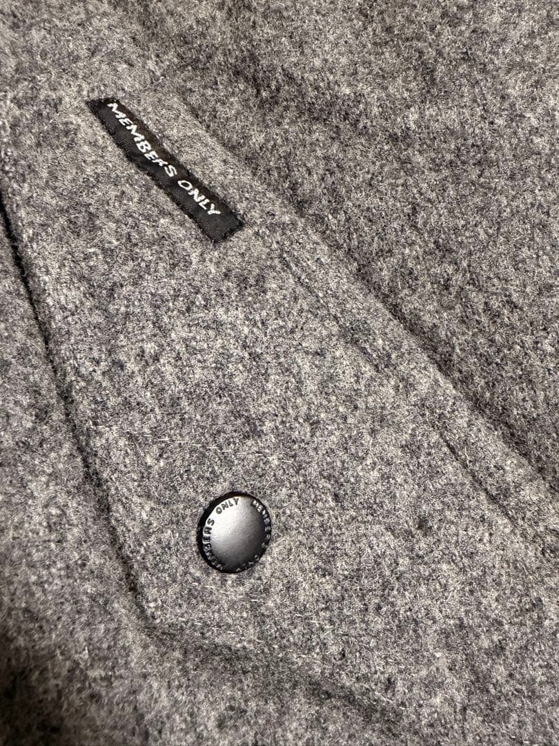 美品90s MEMBERS ONLY Wool Harrinton Jacket