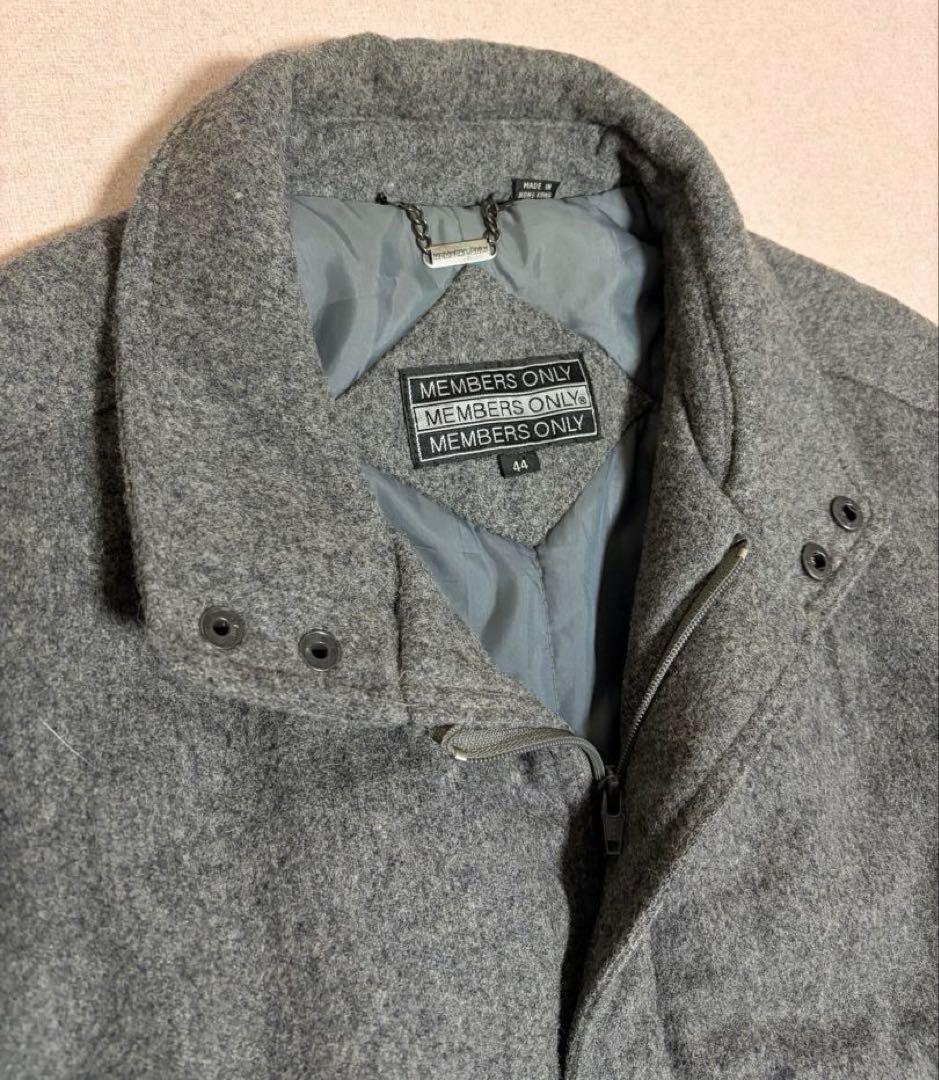 美品90s MEMBERS ONLY Wool Harrinton Jacket