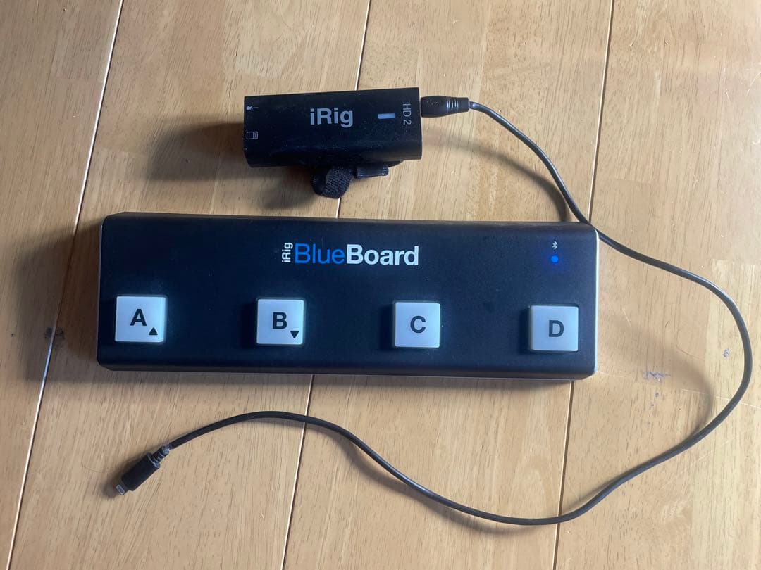 ギター IK multimedia irig HD2 Blue board