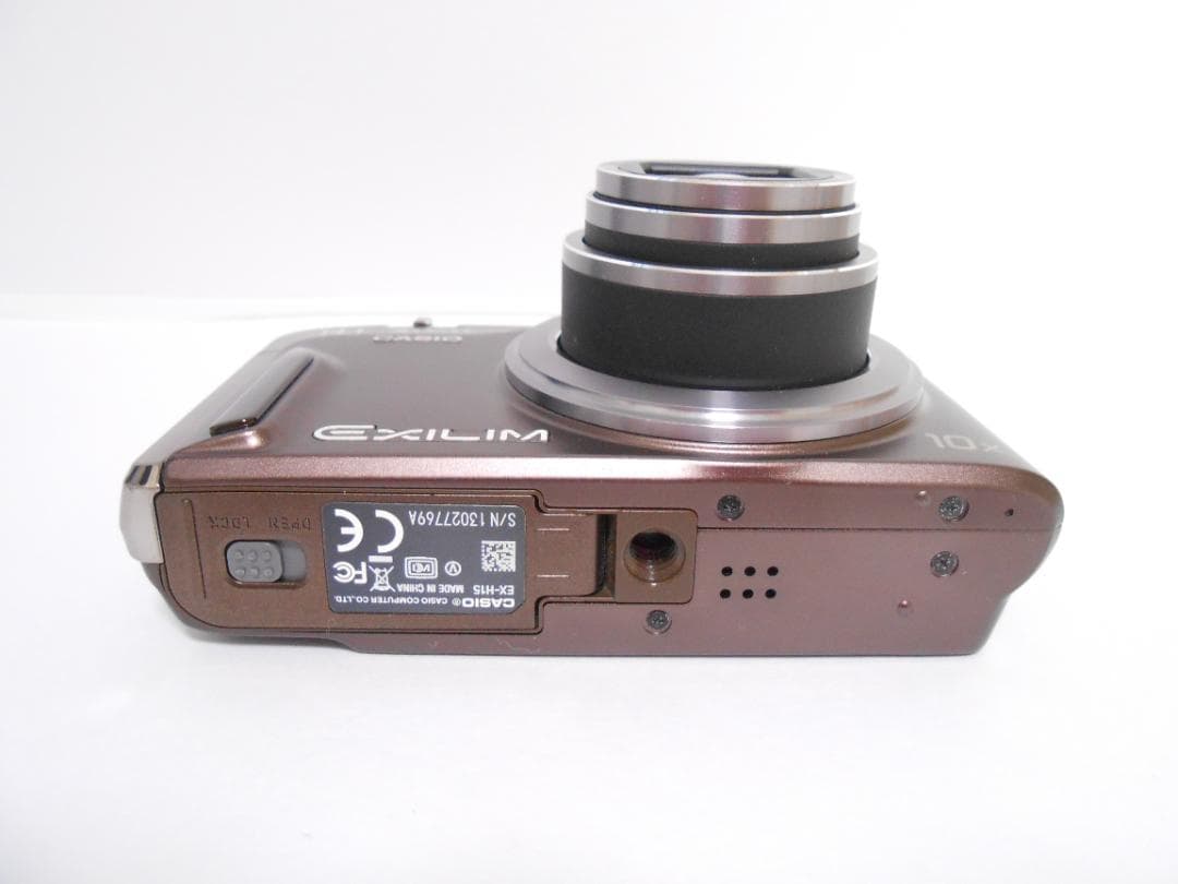 【お値下げ歓迎・美品】CASIO EXILIM EX-H15 ブラウン