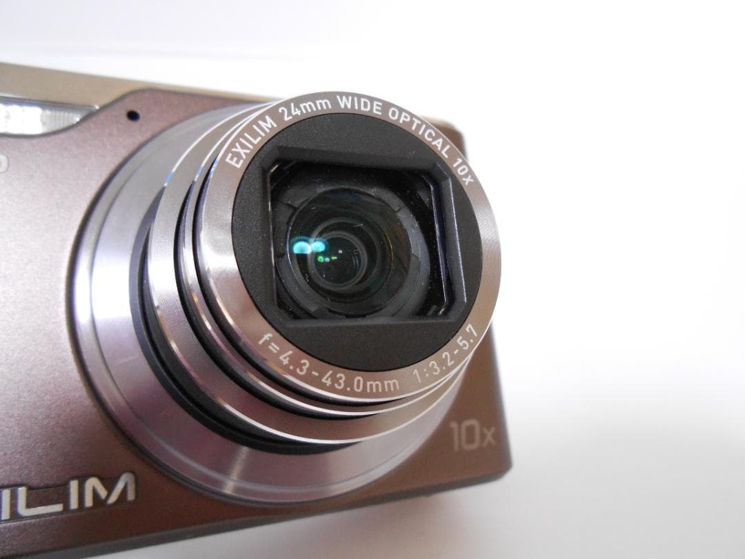 【お値下げ歓迎・美品】CASIO EXILIM EX-H15 ブラウン