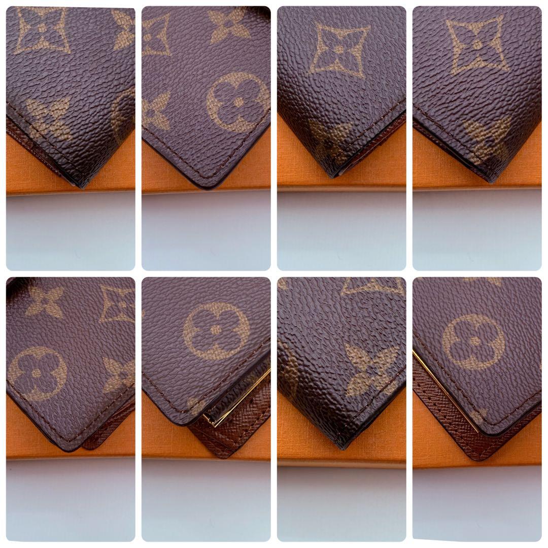 極上美品　ルイヴィトン　モノグラム　ヴィエノワ がま口　二つ折り財布