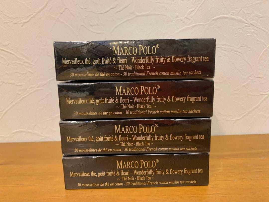 N0830-10★MARIAGE FRÈRES マルコポーロ 紅茶 4箱セット