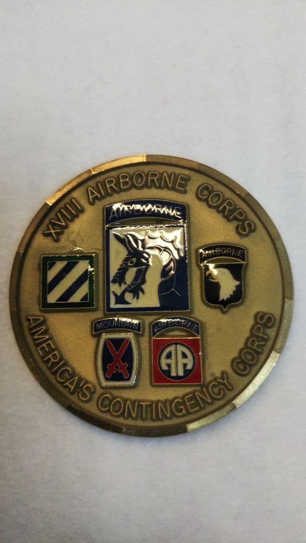 米陸軍　第18空挺軍団長（中将）チャレンジ