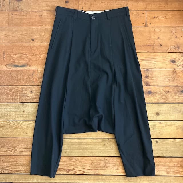 コムデギャルソン comme des garçons サルエルパンツ ウール
