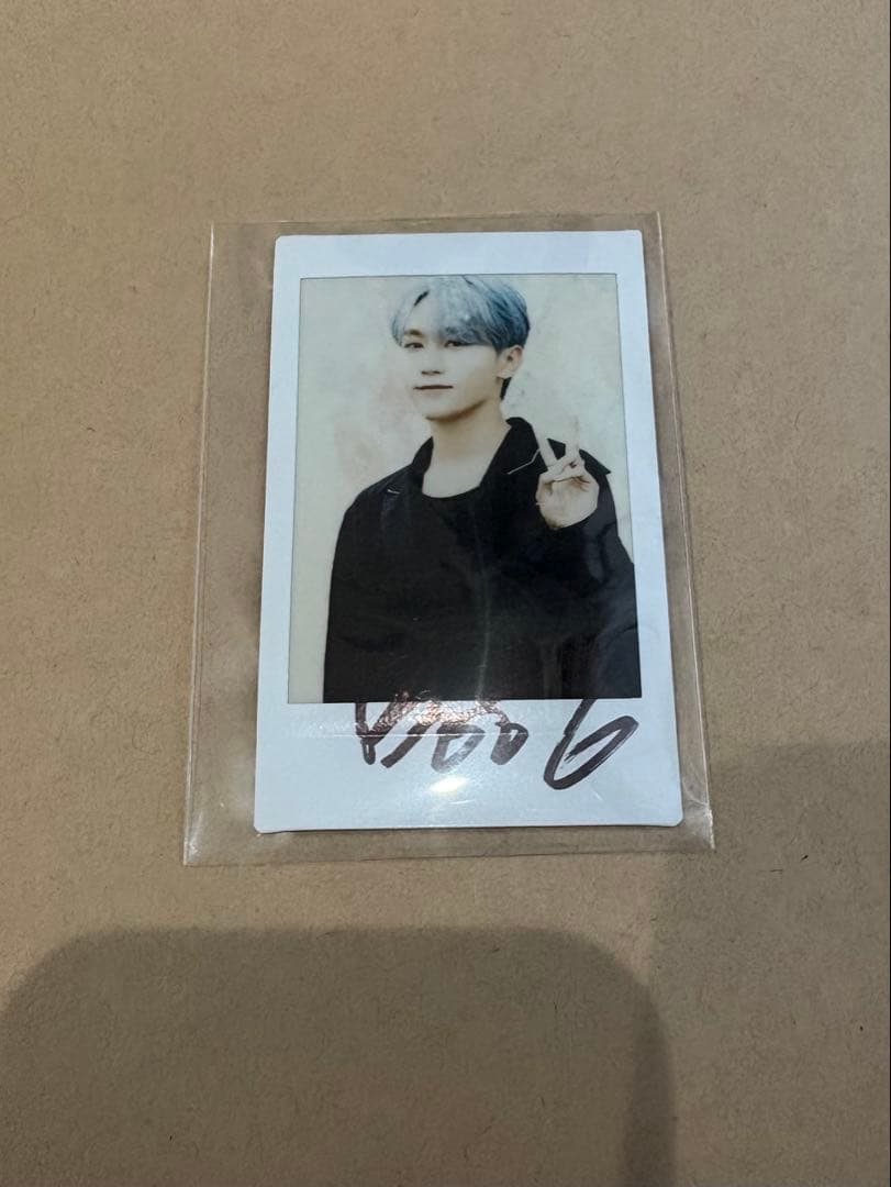 SEVENTEEN スングァンThanks キャンペーン 直筆サインチェキ