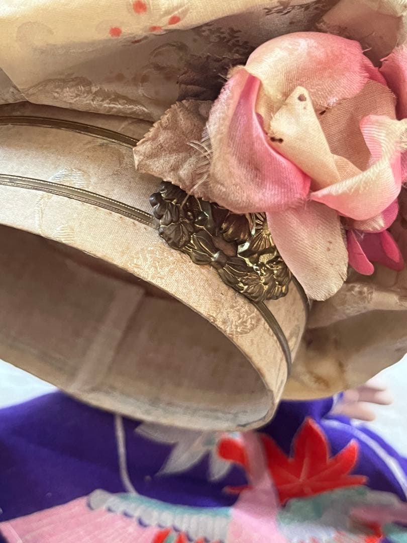 市松人形　鳴き人形　48センチ　アンティークドール