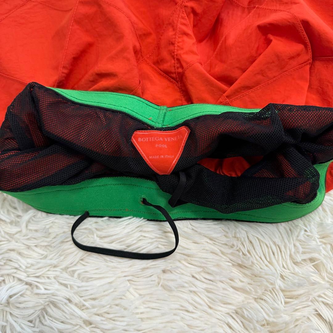 新品・タグ付き✨BOTTEGA VENETA 水着　オレンジ　保存袋付き　XS