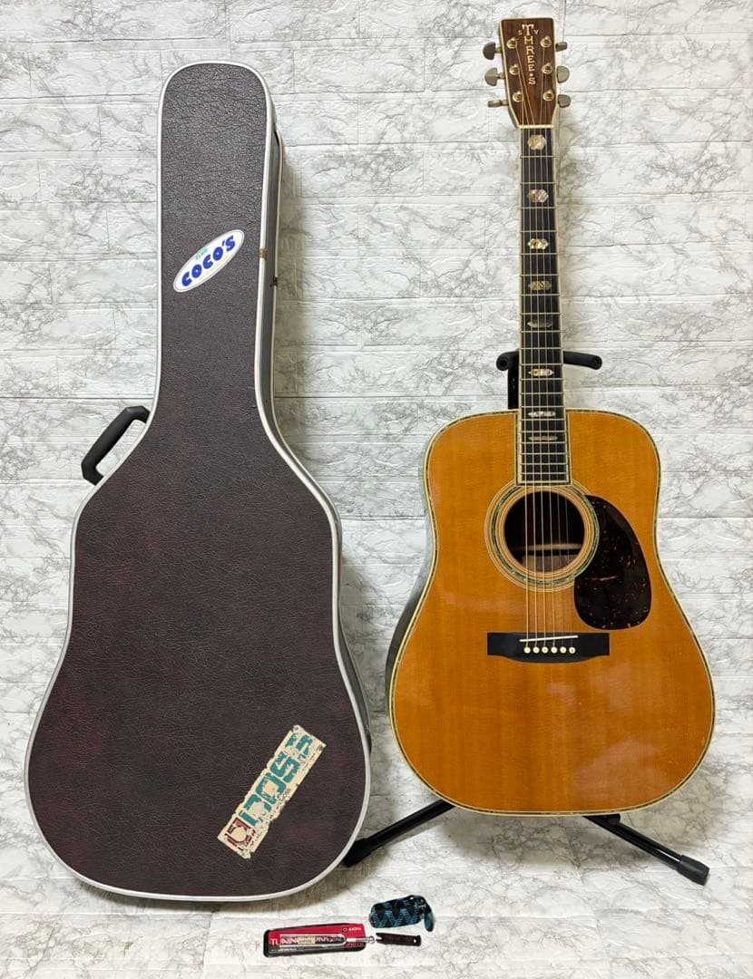 【超希少】THREE S W-600 D45コピー 鈴木バイオリン製 上位機種