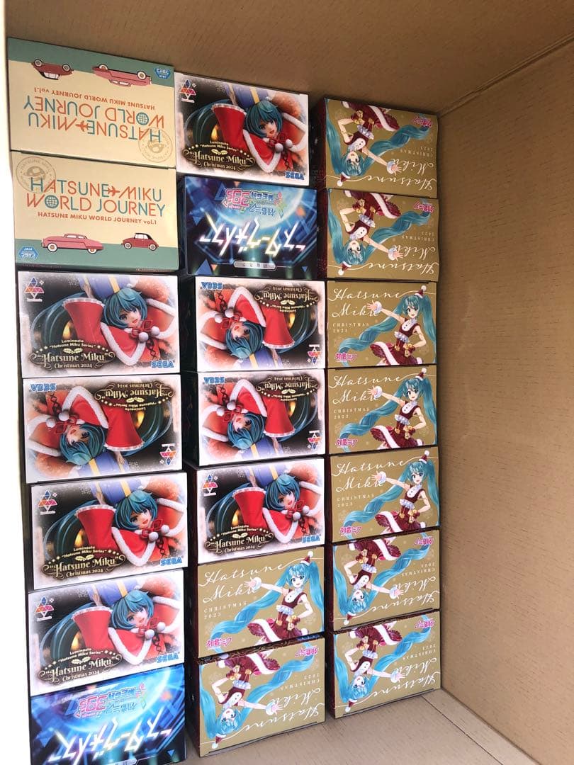 初音ミク　フィギュア　トロピカル　サンタ　クリスマス　桜ミク　雪ミク　58個