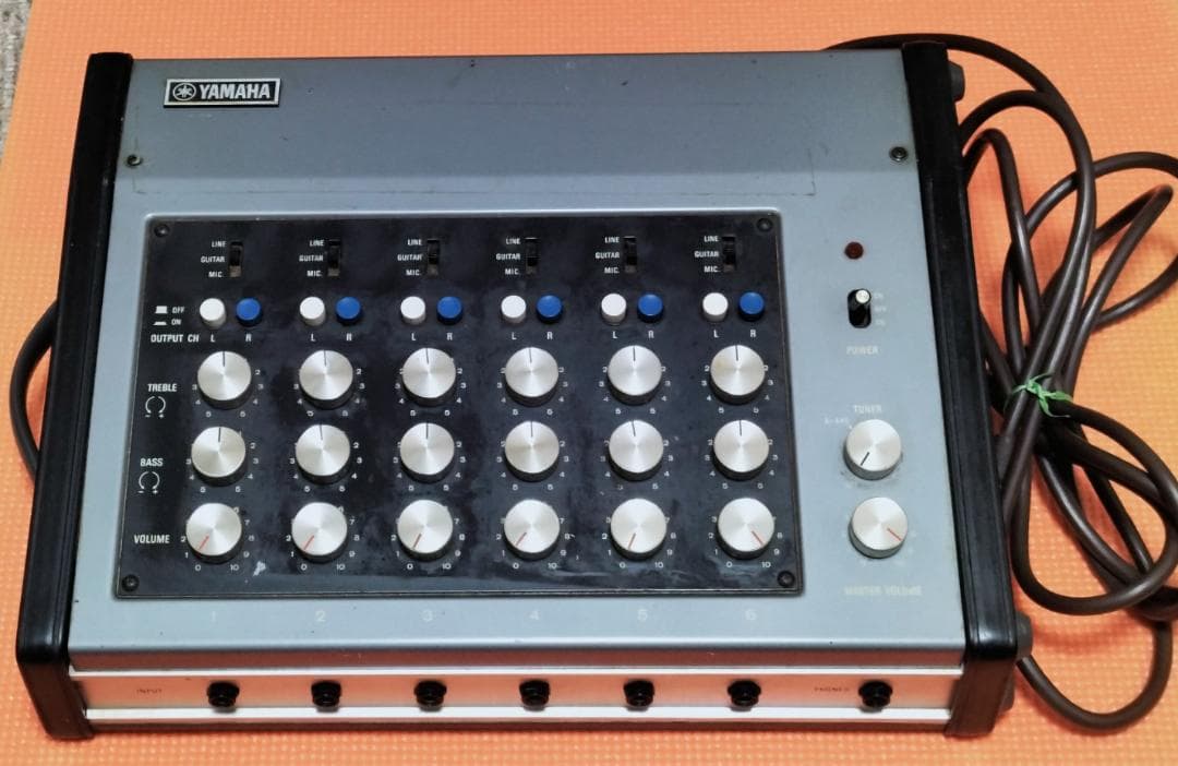 YAMAHA　アンサンブルシステム　ＹＥＳ－６００　／　ミキサー（６ｃｈ）