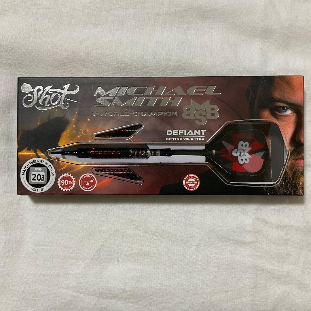ダーツ Shot Michael Smith Defiant 2BA 20g