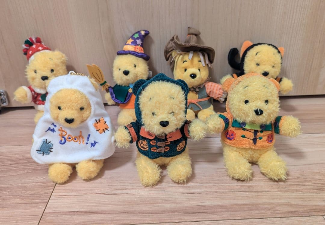 プーさん ぬいぐるみバッジ