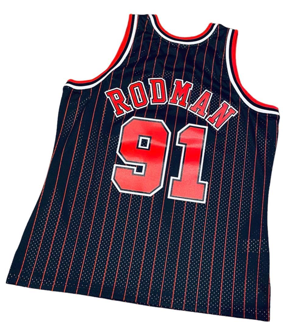 【新品】NBA BULLS RODMAN L 91 ユニフォーム タグ付き 美品