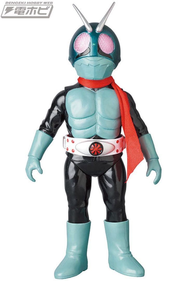 k*n様 メディコム・トイ　東映レトロソフビコレクション 仮面ライダー旧1号　D