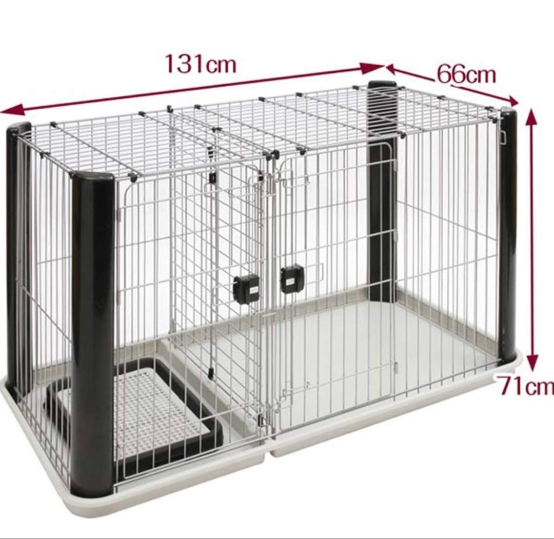 【新品・未開封品】 アドメイトヴィラフォートサークルブラック&シルバーレギュラー