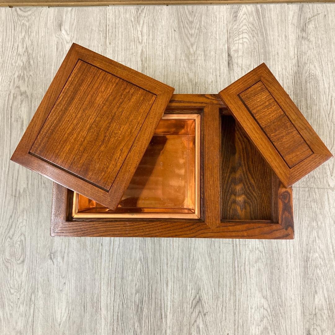 囲炉裏テーブル　火鉢　引き出し付き 　昭和レトロ 古民家　民芸