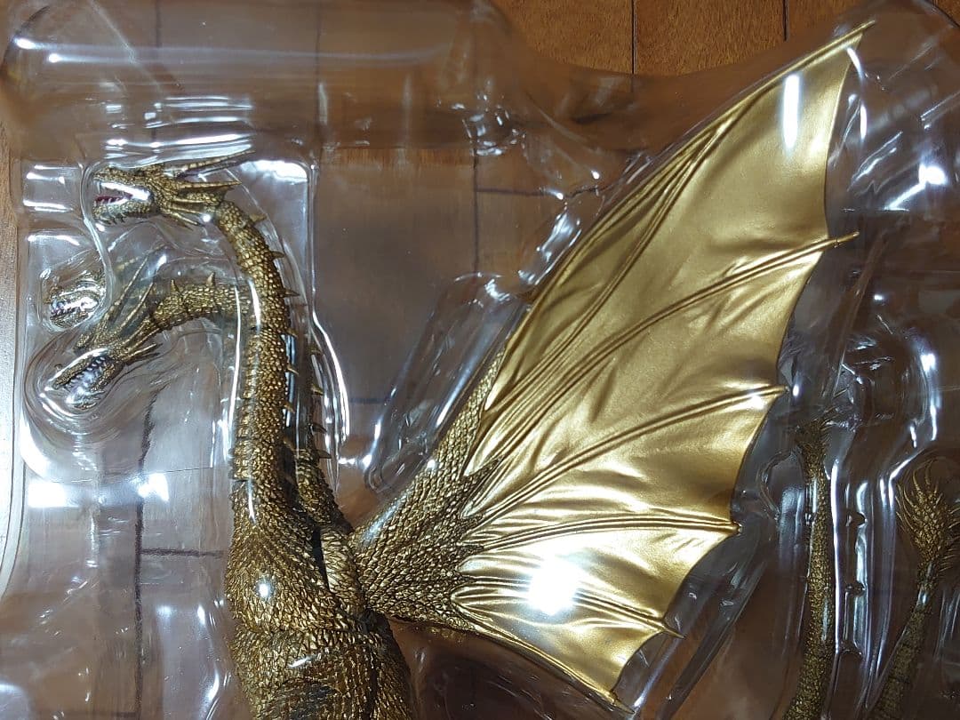 S.H.MonsterArts キングギドラ　現状品