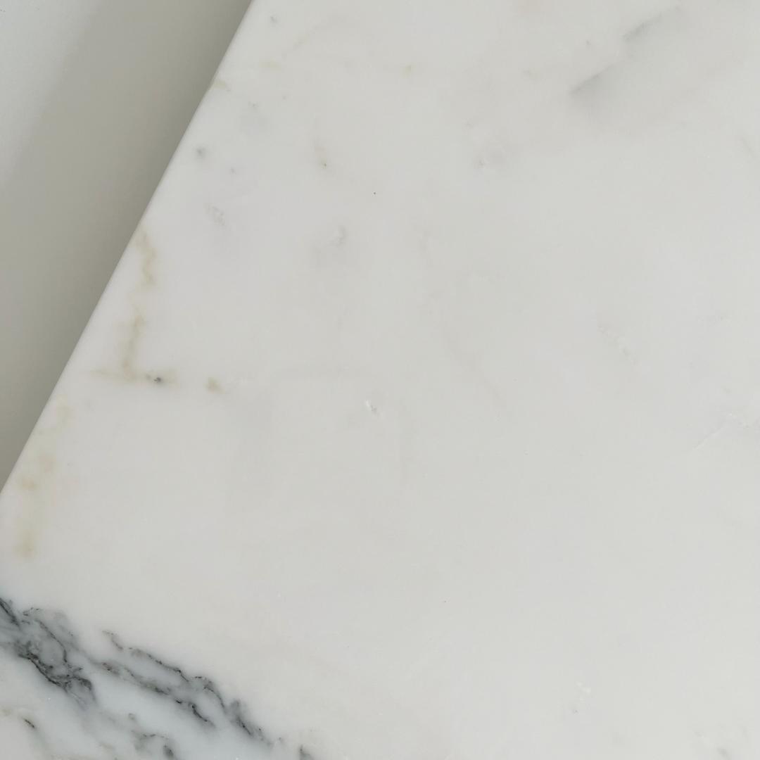 大理石 で ペット ひんやり　天然白大理石　厚さ約20ミリ 天板のみ鏡面仕上げ