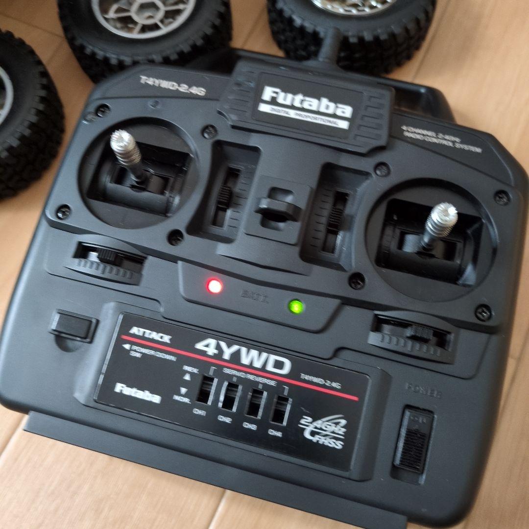 タミヤトヨタTUNDRA　LEDライト付きラジコンカー