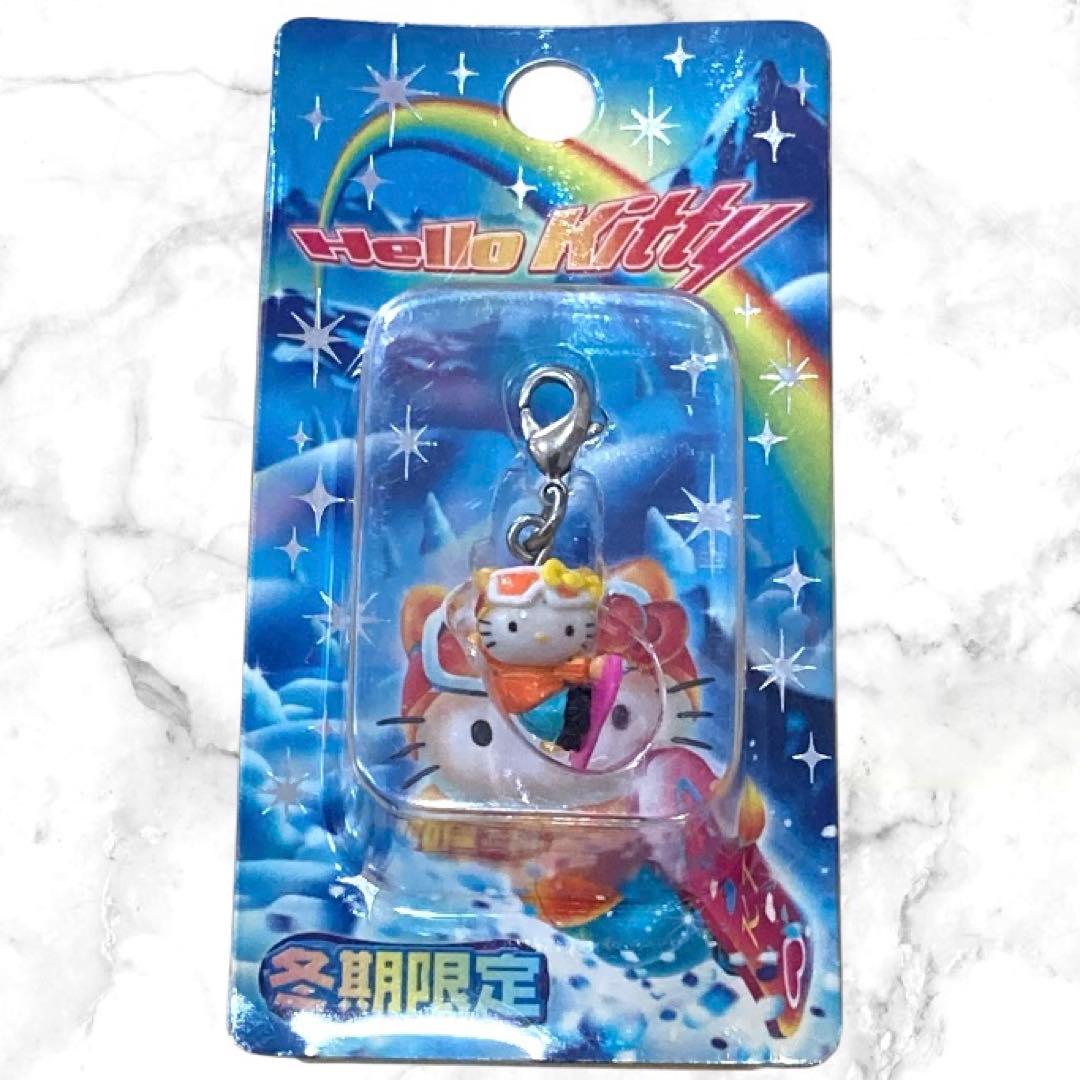 【ご当地限定】ハローキティー 根付け 缶バッチ ストラップ 希少 レア