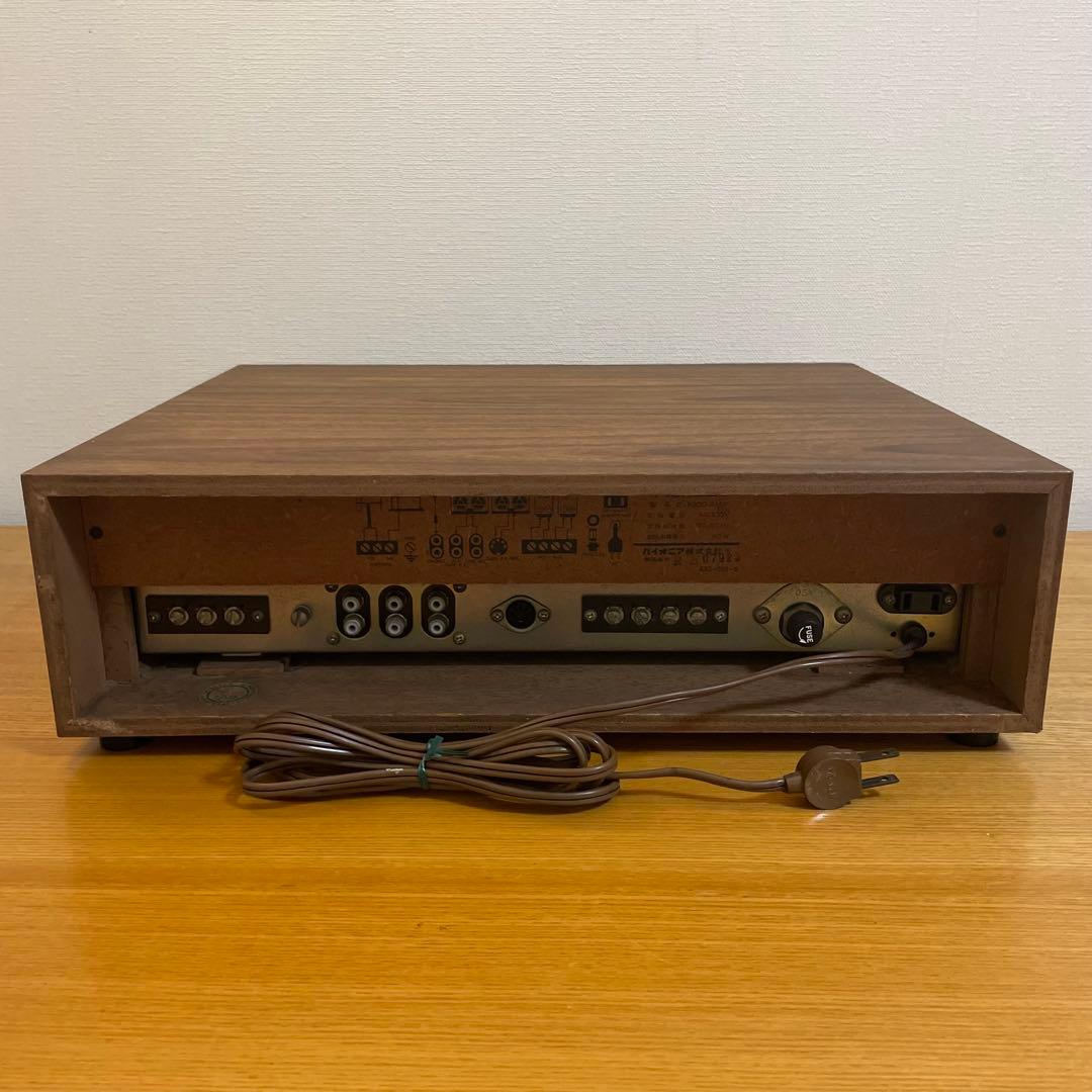 【動作品】パイオニア ステレオ レシーバーアンプE-1000AMP（昭和レトロ）