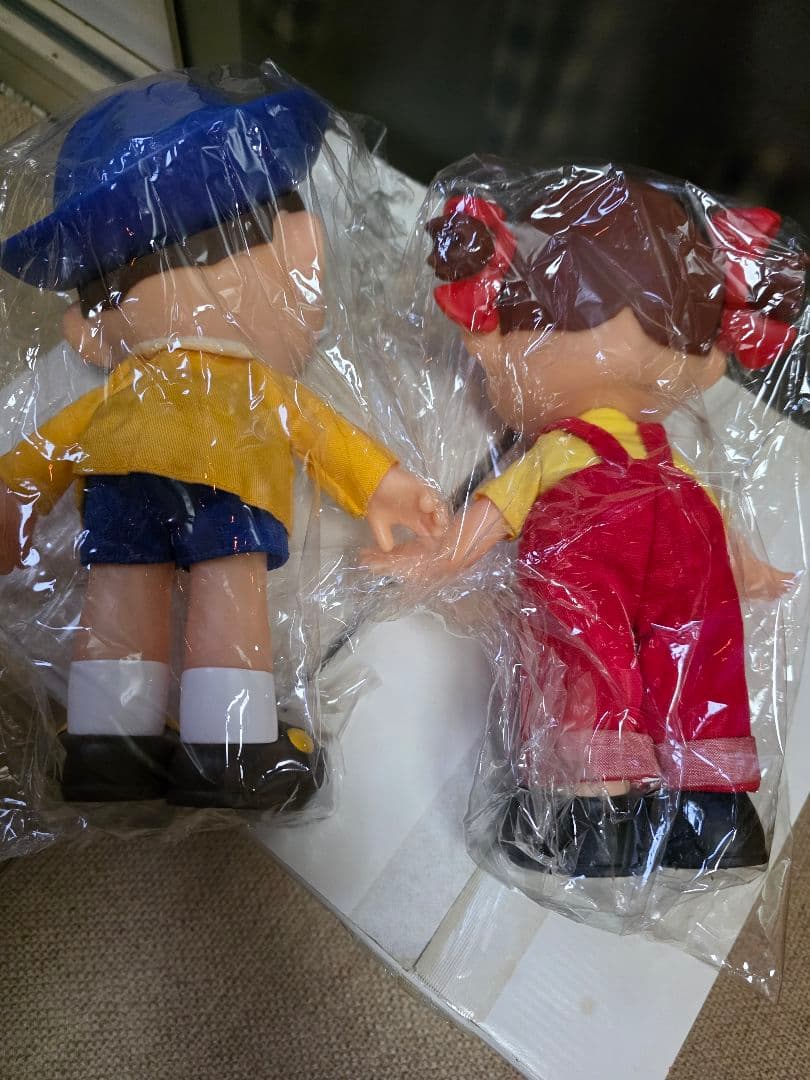 ペコちゃんポコちゃん　キャラクター フィギュアセット 　FUJIYA　懸賞品