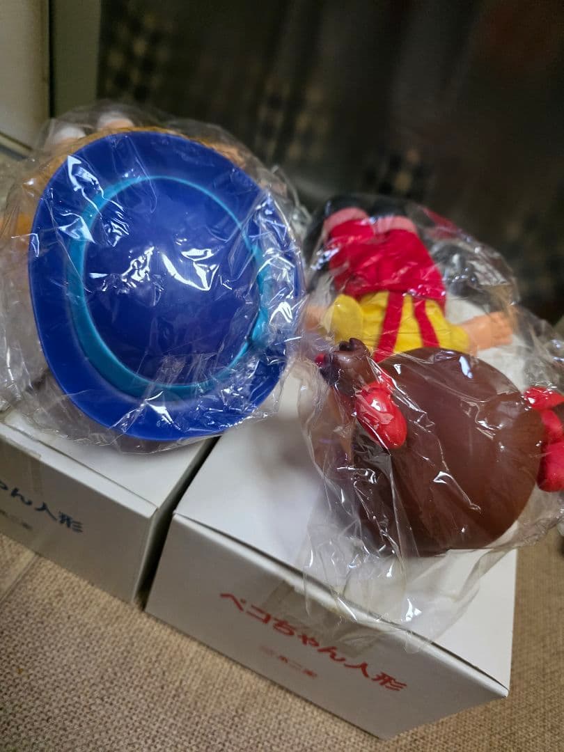 ペコちゃんポコちゃん　キャラクター フィギュアセット 　FUJIYA　懸賞品