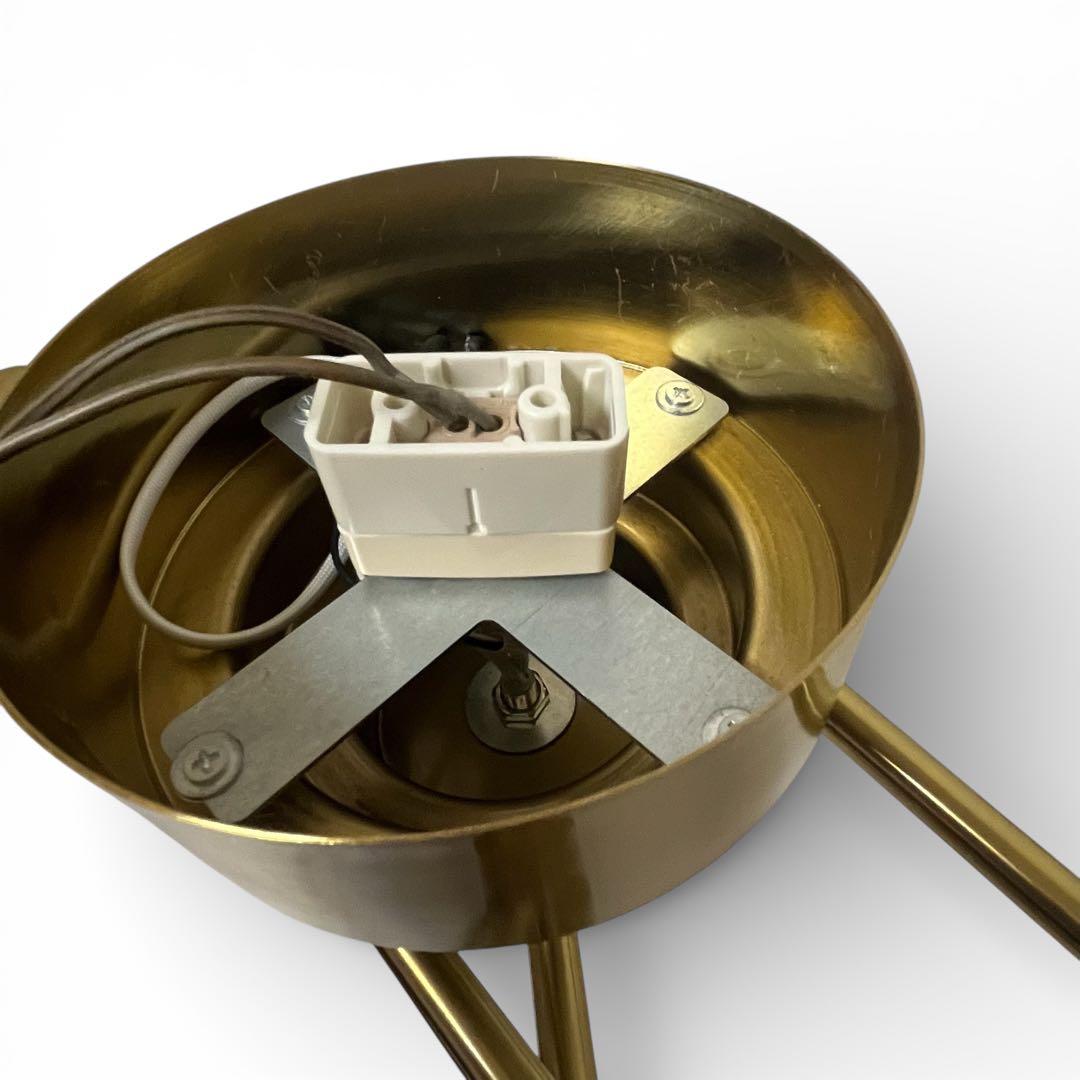 美品 フレキシブル　6灯シーリングライト LED電球付