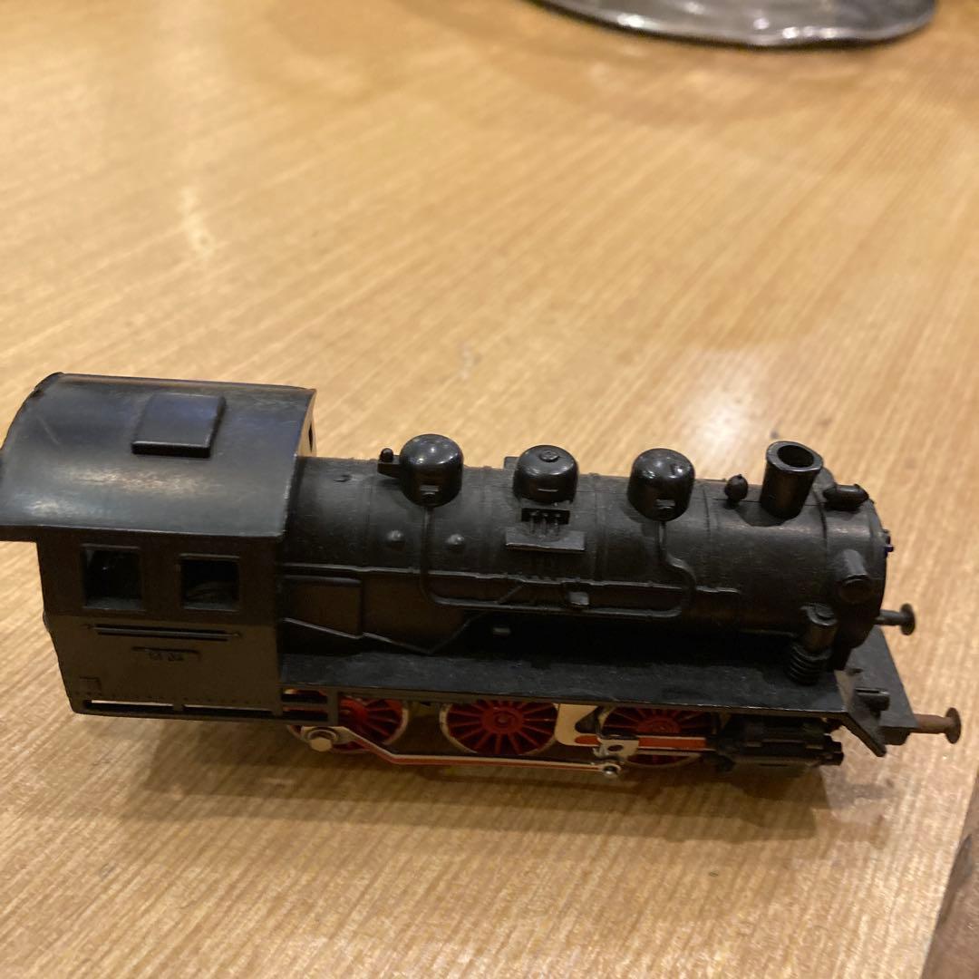黒い蒸気機関車HOゲージモデル　ドイツ製