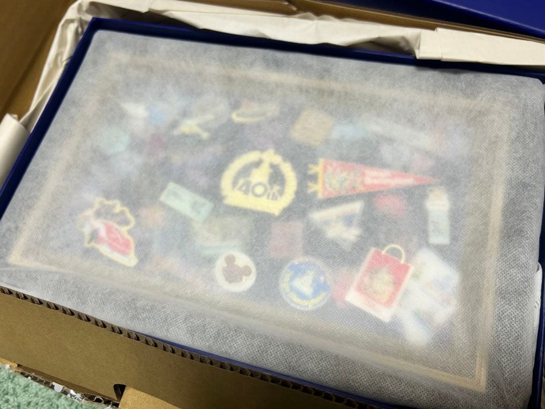 最値下げ⭐︎東京ディズニーランド 40周年記念 額縁付き ピンセット 数量限定