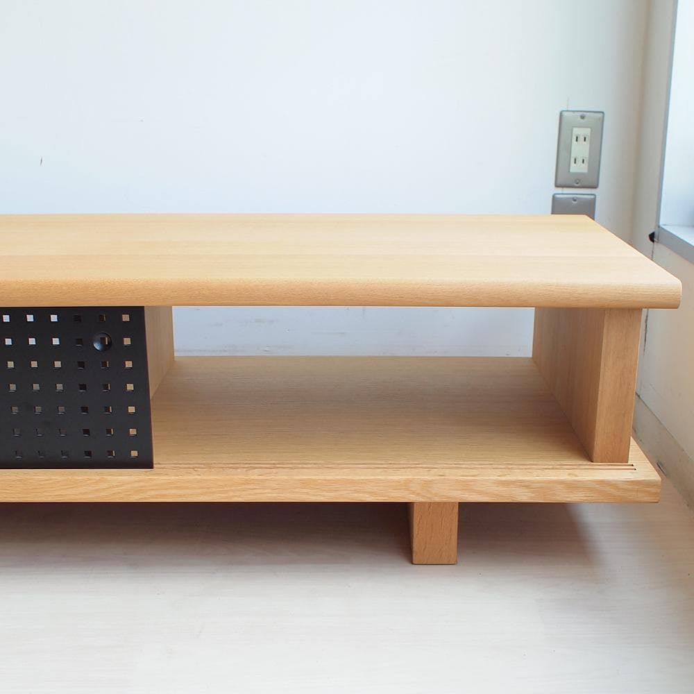 柏木工/KASHIWA オーク無垢材 テレビボード 180cm TV台ローボード
