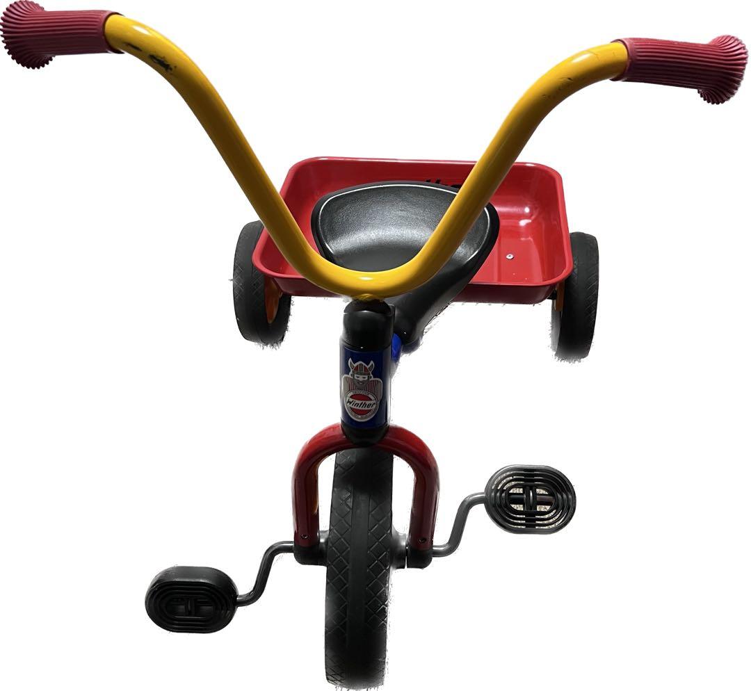 ボーネルンド　ペリカンデザインWinther 三輪車 後部トレー付き　出産祝