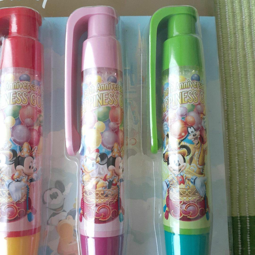 ディズニー　30周年　ボールペン　ハピネス　バルーン　風船　ミッキー　ミニー