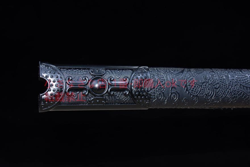 古兵器   武具　刀装具　日本刀　模造刀  青炎唐刀  横刀  直刀